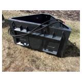 Skid Steer Concrete Bucket W/Chute (UNUSED)