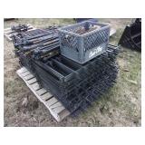 Pallet of 43-Steel Decorative 26" Tall Fencing