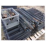 Pallet of 43-Steel Decorative 26" Tall Fencing