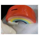 3 Ceramic Piggy Banks...