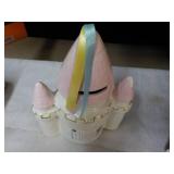 3 Ceramic Piggy Banks...