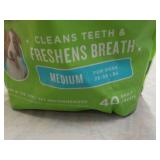 Bag of 40 Minties Dog Dental Treats...