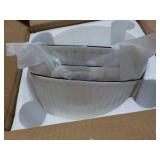 Set of 3 White 8" Diameter Bowls...