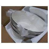 Set of 3 White 8" Diameter Bowls...