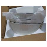 Set of 3 White 8" Diameter Bowls...