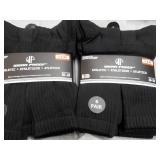 12 pair Black Wear Proof Athletic S...