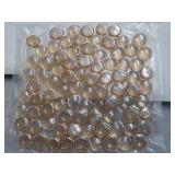 8 pkgs Colored Stones...