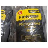 36 pair size Large Firm Grip Work G...