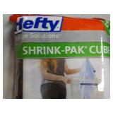 Hefty Shrink Pak Cube...