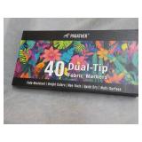 PAGATHER 40 Dual-tip Fabric Markers...