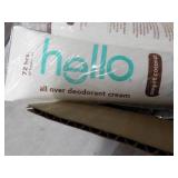 12 tubes Hello AllOver Deodorant Cr...