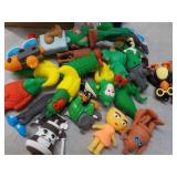 2 boxes Small Figurines...