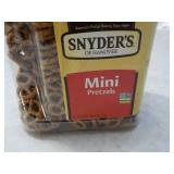 30 oz Jug Snyders Mini Pretzels; be...