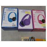 3 Wireless Headphones...