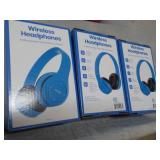 3 Wireless Headphones...