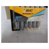 12 Bic Intensity Markers...
