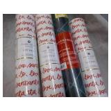 3 Rolls Holiday Wrapping Paper...