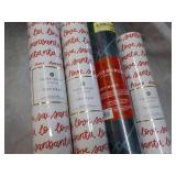 3 Rolls Holiday Wrapping Paper...