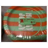 6 pkgs 6 7/8" Heavy Duty 40 ct Plat...