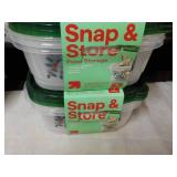 6 Snap and Store Food 66 oz Storage...