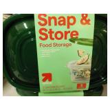 6 Snap and Store Food 66 oz Storage...