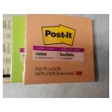 12 Post It 3" Pads...