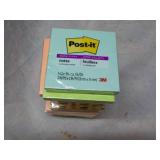 12 Post It 3" Pads...