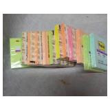 12 Post It 3" Pads...