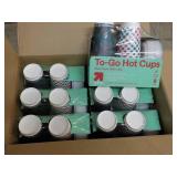 6 pkgs 8 Sets per Pkg To-Go-Hot Cup...