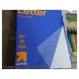 500 Sheets Printer Paper, Binder, C...