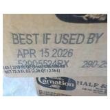 Box of 240 Packets Carnation Half a...