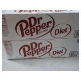 2 Diet Dr. Pepper 12 packs; best da...