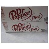 2 Diet Dr. Pepper 12 packs; best da...