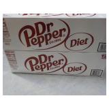 2 Diet Dr. Pepper 12 packs; best da...