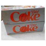2 Diet Coke 12 packs; best date 02/...