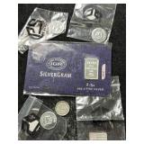 7.5 GRAMS .999 FINE SILVER FRACTIONAL PIECES