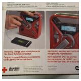 Eton FRX3 Hand Crank Emergency Radio with NOAA Weather Alerts & USB Charger Red