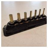 Snap-on 7-piece 3/8-inch drive metric hex bit socket set