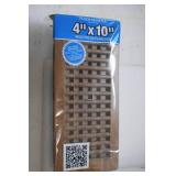 4 x 10 Floor Registers