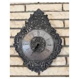 EHNT HOLLAND ZINN Pewter Wall Clock - Vintage