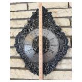EHNT HOLLAND ZINN Pewter Wall Clock - Vintage
