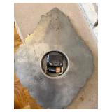 EHNT HOLLAND ZINN Pewter Wall Clock - Vintage
