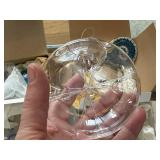 Glass Christmas Ornaments - Assorted (Lot of 7)