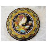 Rosenthal Studio-Line Bjorn Wiinblad Weihnachtsteller 1980 Angel Wall Plate - Limited Edition - Signed Hand Painted