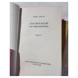 Vintage German Books Lot - Opera Lexikon Box & Kurt Ziesel (Und Was Bleibt Ist Der Mensch) (Lot of 4)
