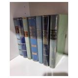 German Classics Library Set - 7-Volume Blue Cloth Bindings, Deutsche Buch-Gesellschaft