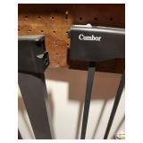 Cumbor Baby Gate - Black Metal Safety Gate for Doorways