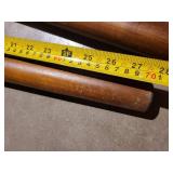 Vintage Wooden Dining Table with Four Removable Legs- disassembled