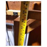 Vintage Wooden Dining Table with Four Removable Legs- disassembled
