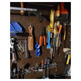 ;arge Workshop collection- Assorted Hand Tools, Fasteners & Hardware